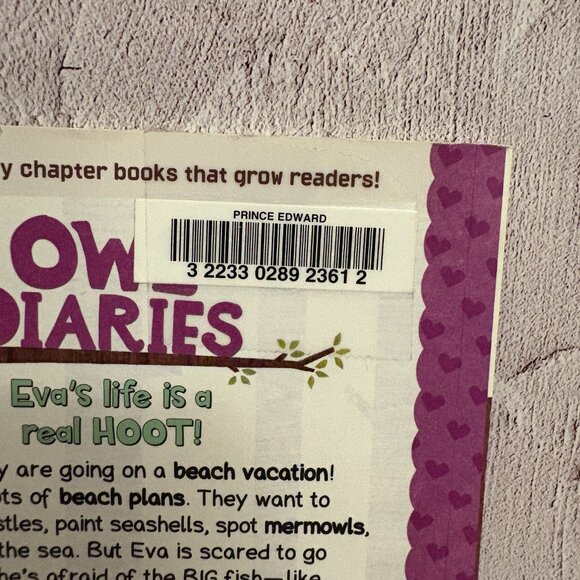 5 for $15📕Owl Diaries Eva at the Beach, Kids Book Scholastic (SKU: 245MI) - Picture 3 of 5